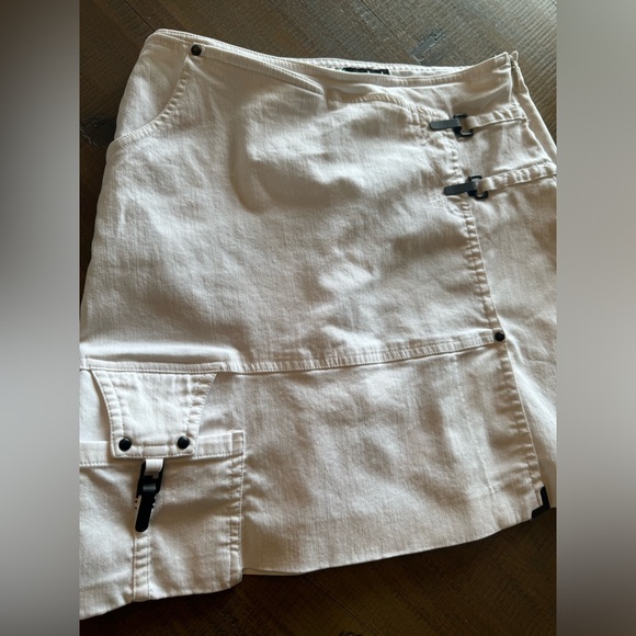Jamie Sadock Golf Skort Skirt with shorts White size 2 - Picture 2 of 11